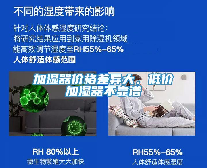 加濕器價(jià)格差異大，低價(jià)加濕器不靠譜
