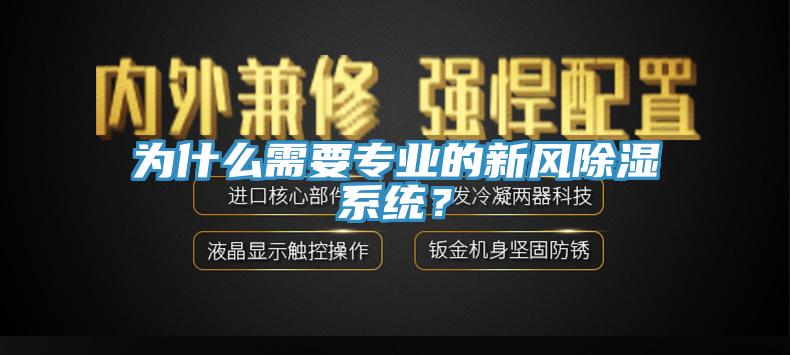 為什么需要專業(yè)的新風除濕系統(tǒng)？