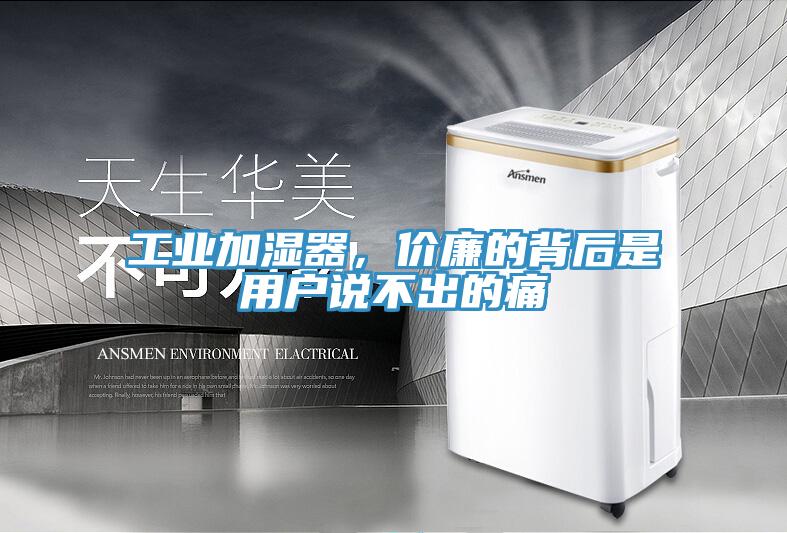 工業(yè)加濕器，價(jià)廉的背后是用戶說不出的痛