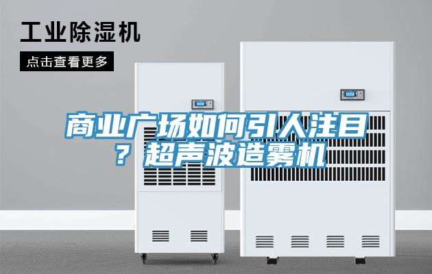 商業(yè)廣場如何引人注目？超聲波造霧機