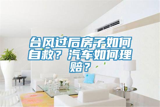 臺風(fēng)過后房子如何自救？汽車如何理賠？