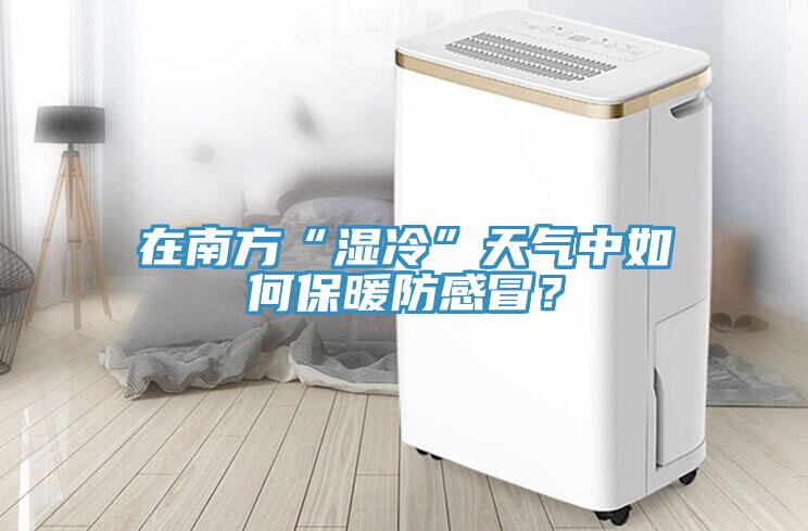 在南方“濕冷”天氣中如何保暖防感冒？