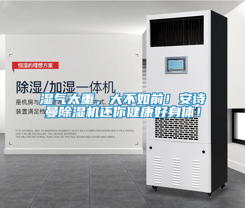 濕氣太重，大不如前！安詩曼除濕機還你健康好身體！