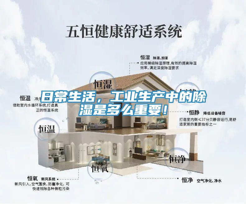 日常生活，工業(yè)生產(chǎn)中的除濕是多么重要！