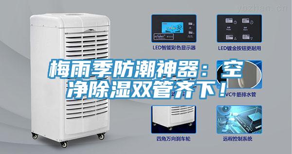 梅雨季防潮神器：空凈除濕雙管齊下！