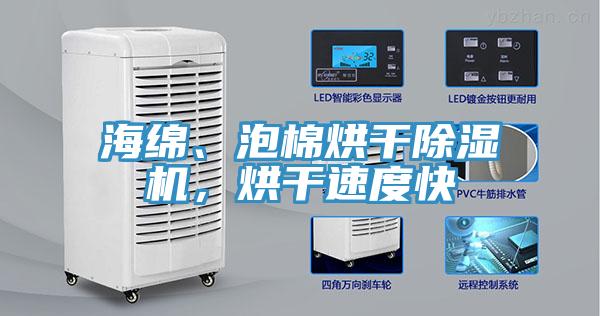 海綿、泡棉烘干除濕機，烘干速度快