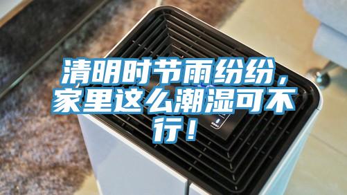 清明時節(jié)雨紛紛，家里這么潮濕可不行！