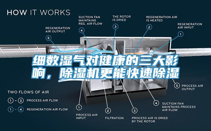 細(xì)數(shù)濕氣對健康的三大影響，除濕機(jī)更能快速除濕