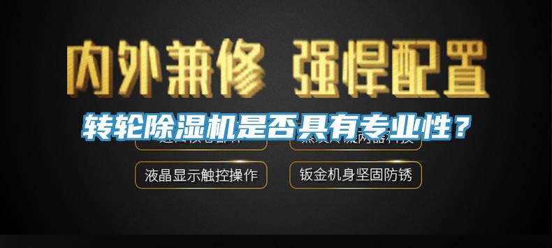 轉輪除濕機是否具有專業(yè)性？