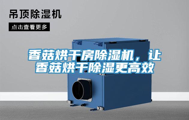 香菇烘干房除濕機(jī)，讓香菇烘干除濕更高效