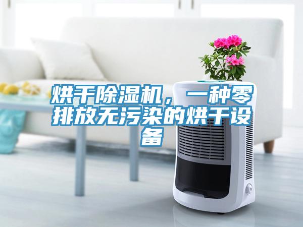 烘干除濕機，一種零排放無污染的烘干設(shè)備