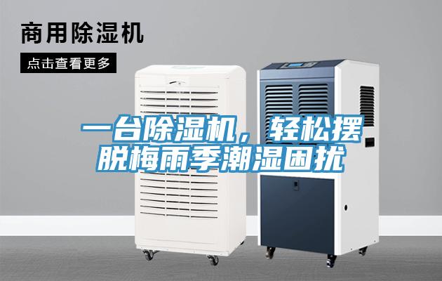 一臺除濕機(jī)，輕松擺脫梅雨季潮濕困擾