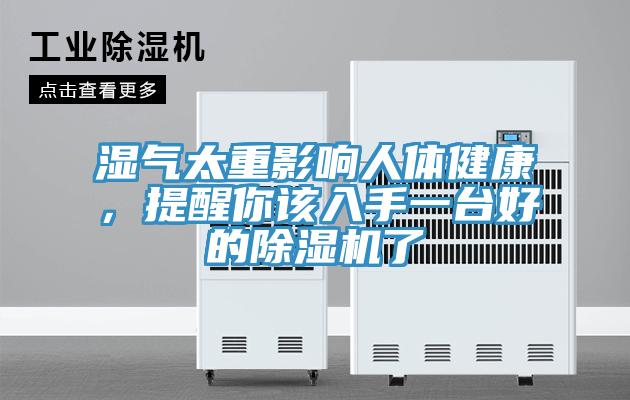 濕氣太重影響人體健康，提醒你該入手一臺好的除濕機(jī)了