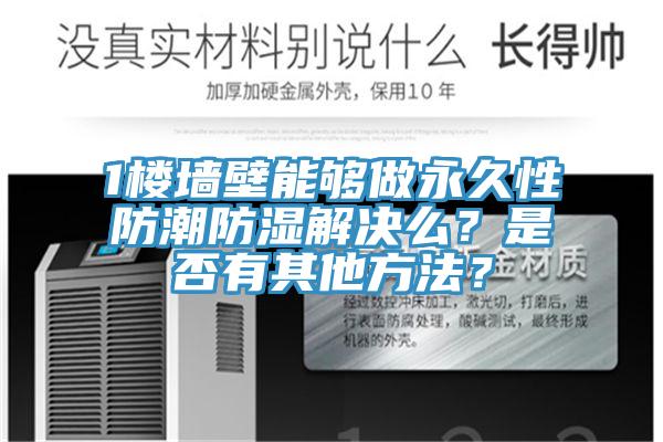 1樓墻壁能夠做永久性防潮防濕解決么？是否有其他方法？