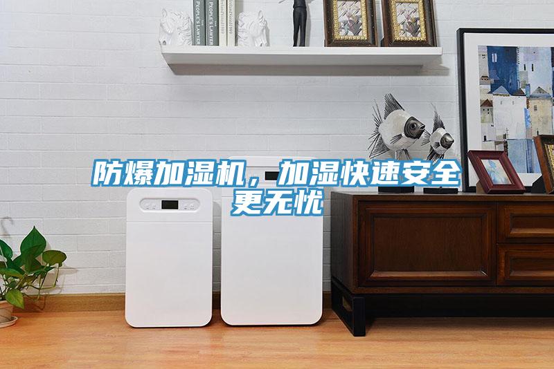 防爆加濕機(jī)，加濕快速安全更無(wú)憂