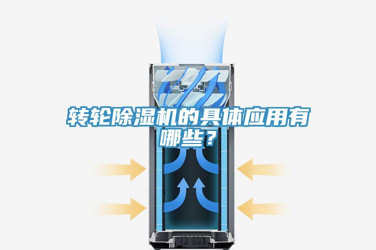轉輪除濕機的具體應用有哪些？