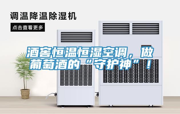 酒窖恒溫恒濕空調(diào)，做葡萄酒的“守護神”！