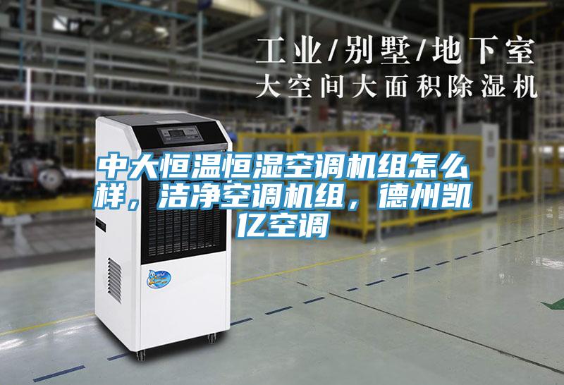 中大恒溫恒濕空調(diào)機(jī)組怎么樣，潔凈空調(diào)機(jī)組，德州凱億空調(diào)