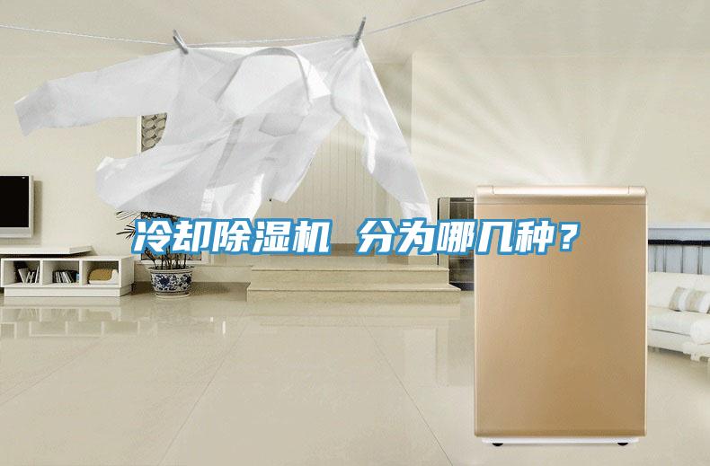 冷卻除濕機 分為哪幾種？