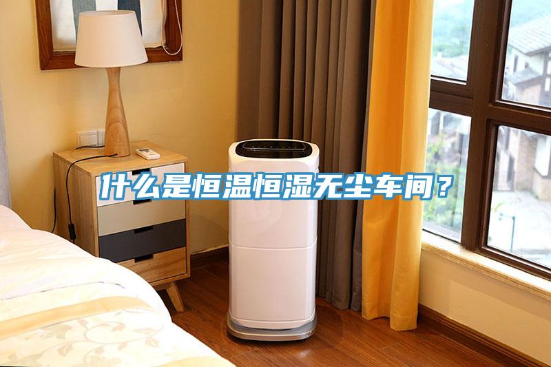 什么是恒溫恒濕無塵車間？