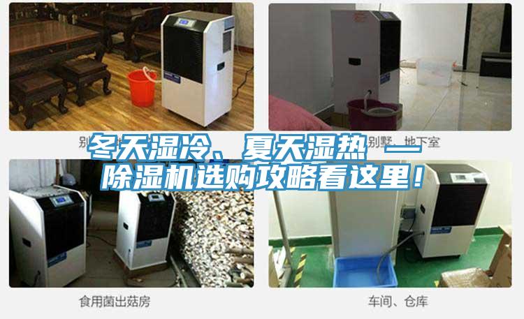 冬天濕冷、夏天濕熱 — 除濕機(jī)選購(gòu)攻略看這里！