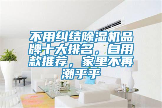 不用糾結(jié)除濕機(jī)品牌十大排名，自用款推薦，家里不再潮乎乎