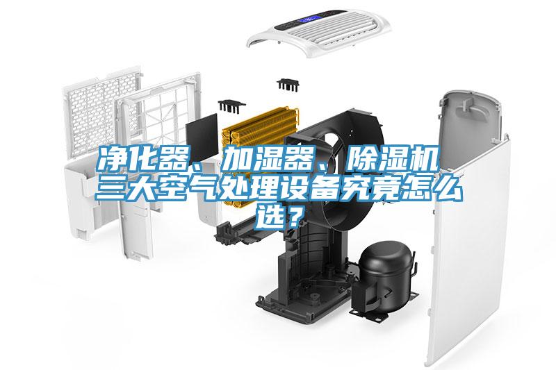 凈化器、加濕器、除濕機(jī) 三大空氣處理設(shè)備究竟怎么選？