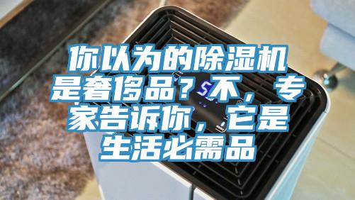 你以為的除濕機(jī)是奢侈品？不，專家告訴你，它是生活必需品