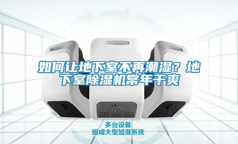 如何讓地下室不再潮濕？地下室除濕機常年干爽
