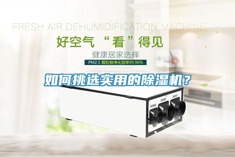如何挑選實用的除濕機？