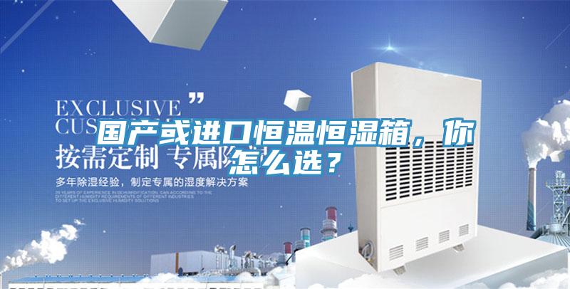 國產(chǎn)或進口恒溫恒濕箱，你怎么選？