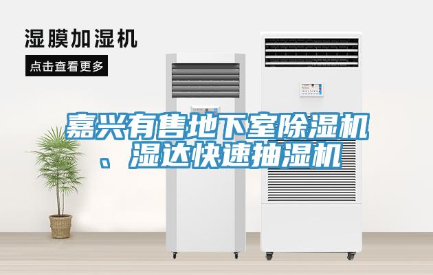 嘉興有售地下室除濕機、濕達快速抽濕機