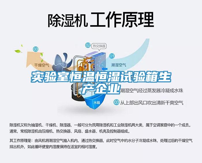 實驗室恒溫恒濕試驗箱生產企業(yè)