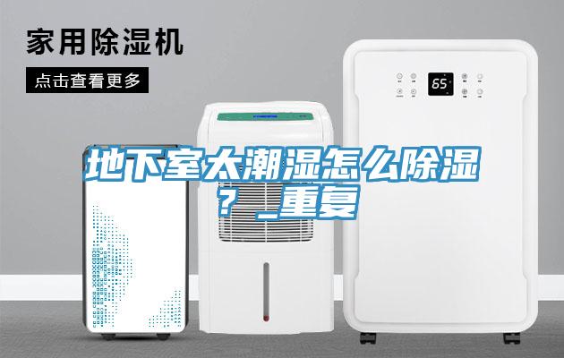 地下室太潮濕怎么除濕？_重復(fù)
