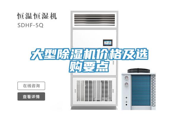 大型除濕機(jī)價格及選購要點(diǎn)