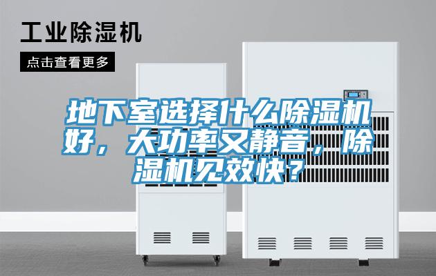 地下室選擇什么除濕機(jī)好，大功率又靜音，除濕機(jī)見(jiàn)效快？