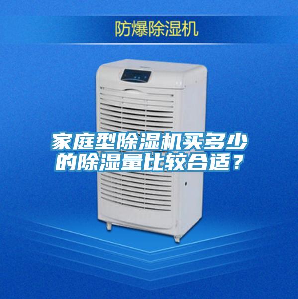 家庭型除濕機(jī)買多少的除濕量比較合適？