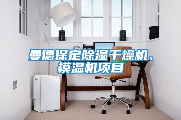 曼德保定除濕干燥機、模溫機項目