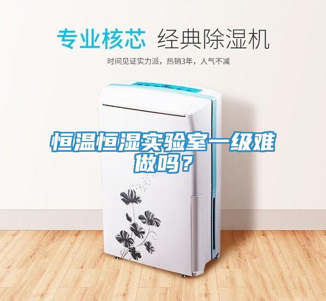 恒溫恒濕實(shí)驗(yàn)室一級(jí)難做嗎？