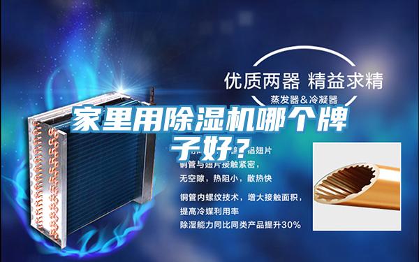 家里用除濕機哪個牌子好？