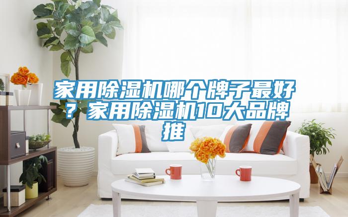 家用除濕機哪個牌子最好？家用除濕機10大品牌推