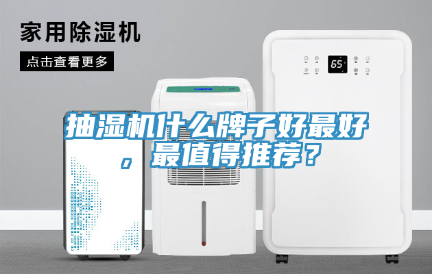 抽濕機(jī)什么牌子好最好，最值得推薦？