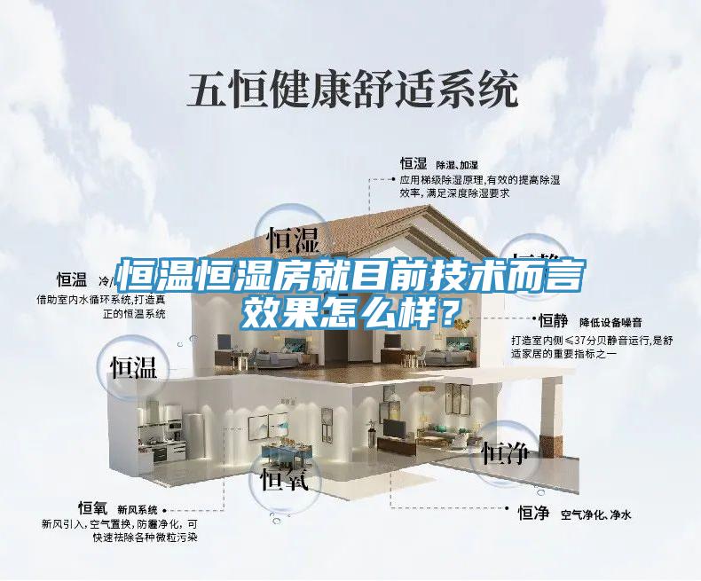 恒溫恒濕房就目前技術(shù)而言效果怎么樣？
