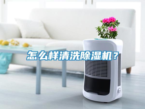 怎么樣清洗除濕機(jī)？
