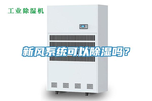 新風(fēng)系統(tǒng)可以除濕嗎？