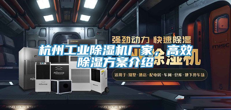 杭州工業(yè)除濕機(jī)廠家，高效除濕方案介紹