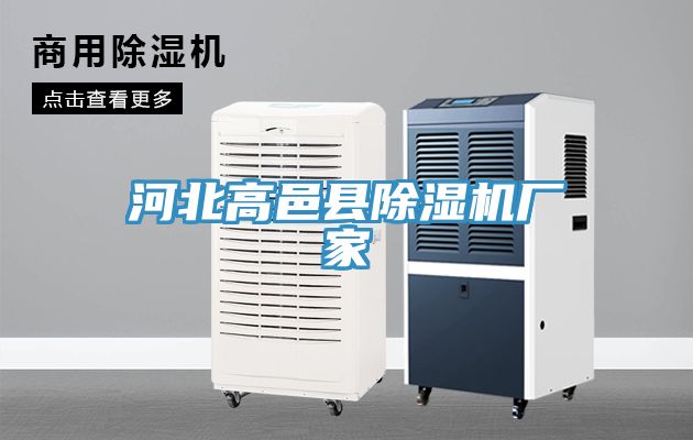 河北高邑縣除濕機(jī)廠(chǎng)家