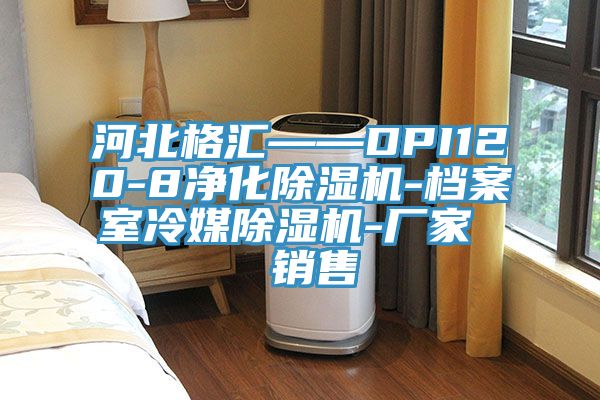 河北格匯——DPI120-8凈化除濕機(jī)-檔案室冷媒除濕機(jī)-廠(chǎng)家  銷(xiāo)售