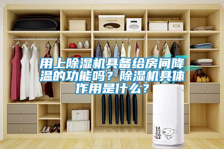 用上除濕機具備給房間降溫的功能嗎？除濕機具體作用是什么？