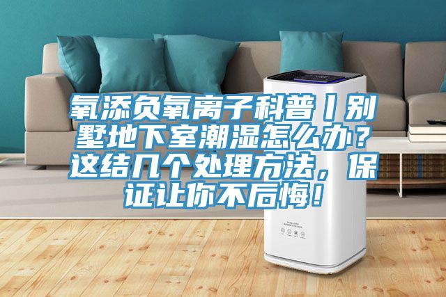 氧添負(fù)氧離子科普丨別墅地下室潮濕怎么辦？這結(jié)幾個(gè)處理方法，保證讓你不后悔！